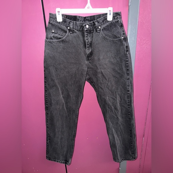 Wrangler Pants - Wrangler Black Denim Highrise Jeans